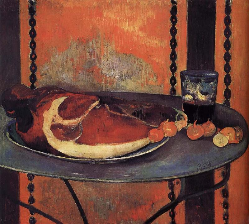 Paul Gauguin There is still life ham oil painting picture